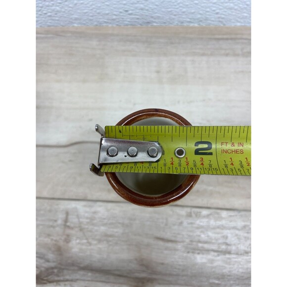 Mexican Folk Art Terracotta Pottery Tumblers Hand Painted Set Of 4 - Picture 6 of 7